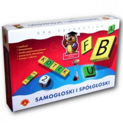 Gra edukacyjna - Samogłoski i spółgłoski