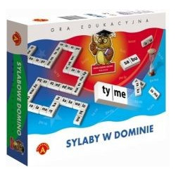 Gra edukacyjna - Sylaby w dominie