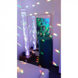 Zestaw trzech interaktywnych kolumn wodnych 190 x 20 cm