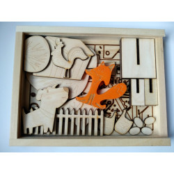 Szczwany Lis Marian. Pomoc do nauki przyimków