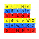 Woreczki gimnastyczne Kolorowy Alfabet (zestaw literek - 3 kolory)