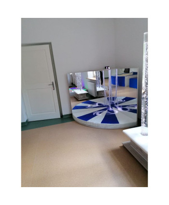 Kącik lustrzany 130/130 z materacem i pełnym wyposażeniem