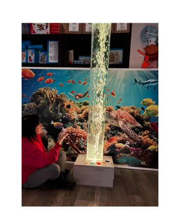 Interaktywna kolumna wodna 170 x 10 cm (sterowana za pomocą pilota)