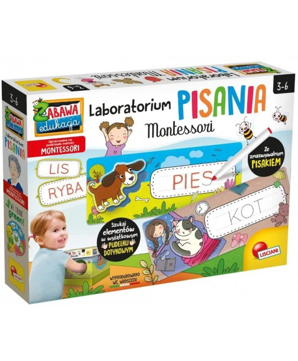 Pomoc Montessori. Laboratorium pisania