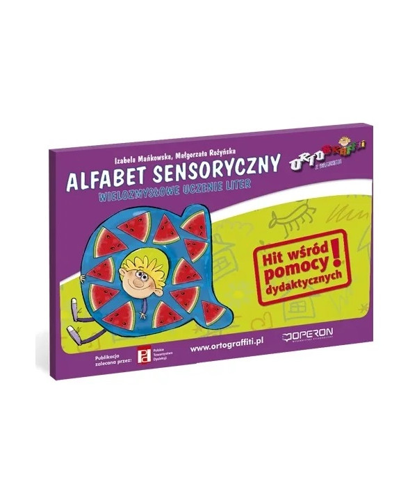 Alfabet sensoryczny. Nauka liter