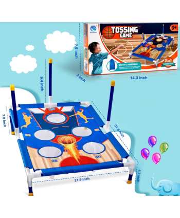 Gra rozwijająca koordynację - rzut do celu