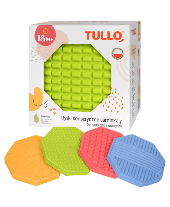 Dyski snesoryczne Ośmiokąty - zestaw 4 szt.