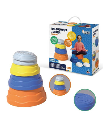 Ścieżka sensoryczna. Balansujące kaminie