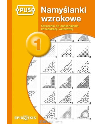 Namyślanki wzrokowe  - zestaw. Część I i II oraz zestaw kontrolny.