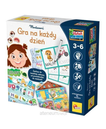 Montessori - Gra na każdy dzień. Gra edukacyjna.