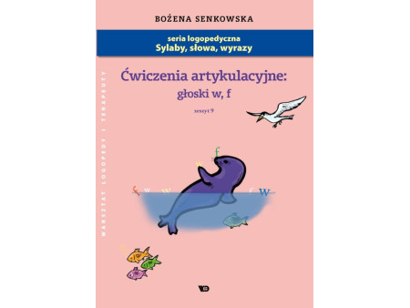 Komplet zeszytów z serii "Sylaby, słowa, wyrazy" autorstwa Bożeny Senkowskiej