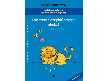 Komplet zeszytów z serii "Sylaby, słowa, wyrazy" autorstwa Bożeny Senkowskiej