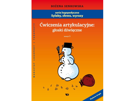 Komplet zeszytów z serii "Sylaby, słowa, wyrazy" autorstwa Bożeny Senkowskiej