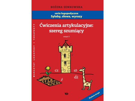 Komplet zeszytów z serii "Sylaby, słowa, wyrazy" autorstwa Bożeny Senkowskiej