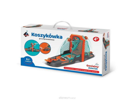 Gra Koszykówka to emocjonująca gra zręcznościowa dla dzieci, któa ćwiczy refleks, koncentrację oraz koordynację ręka-oko