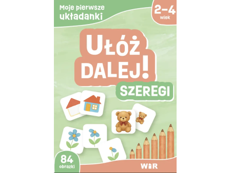 Pomoc dydaktyczna Szeregi. Moje pierwsze układanki