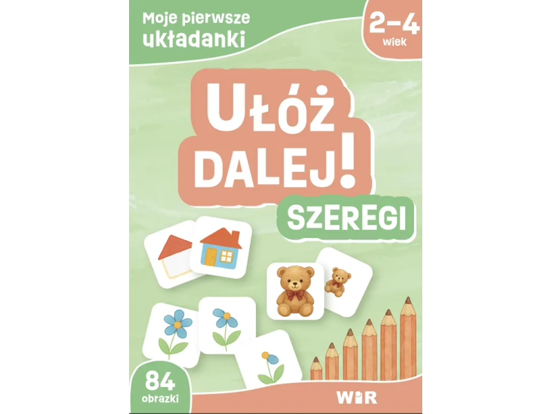 Pomoc dydaktyczna Szeregi. Moje pierwsze układanki